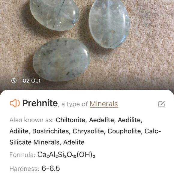 2/$20, Genuine. Light Green Prehnite & Peridot Sterling Silver Dangle Earrings - Picture 10 of 12